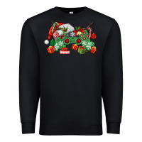 Black Christmas Game Controller Premium Sweatshirt - MaliasSmallBusiness