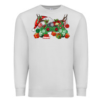 Dove Grey Christmas Game Controller Premium Sweatshirt - MaliasSmallBusiness