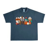Midnight Navy volleyball coffee cups Urban Heavy Tee - AdoDesignShop