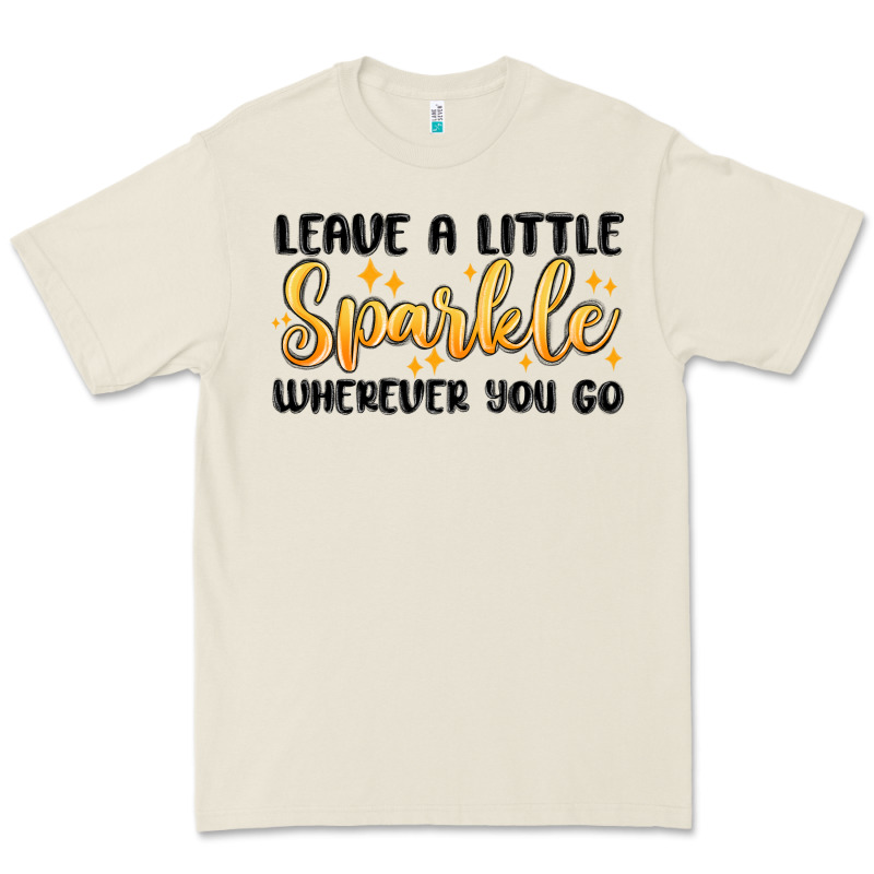 Leave A Little Sparkle Wherever You Go Premium Tee by MaliasSmallBusiness | Teevron