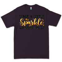 Plum leave a little sparkle wherever you go Premium Tee - MaliasSmallBusiness