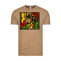 Vintage Coffee black girl magic Vintage Tee - HRA Design Shop