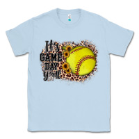 Dusty Blue it's game day y'all Classic Tee - JahusDesignShop