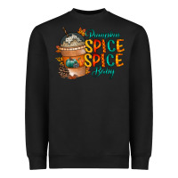 Black pumpkin spice baby Heavyweight Sweatshirt - RacoonDesign