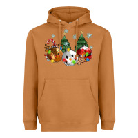 Meerkat christmas Heavyweight Hoodie - MaliasSmallBusiness