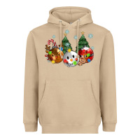 Mushroom christmas Heavyweight Hoodie - MaliasSmallBusiness