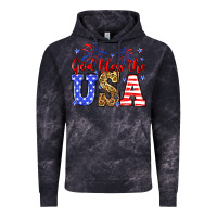Cloud Black God bless the USA Vintage Hoodie - Neo Western