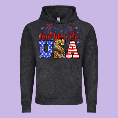 God Bless The Usa Vintage Hoodie Designed By Neo Western