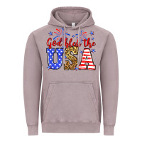 Vintage Zinc God bless the USA Vintage Hoodie - Neo Western