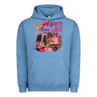 Cupid's Love Lodge With Truck Valentine's Day Urban Hoodie | Teevron