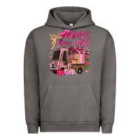 Pigment Tornado Cupid's love lodge with truck Valentine's Day Urban Hoodie - HowdyJamesFarm