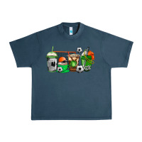 Midnight Navy soccer coffee cups Urban Heavy Tee - AdoDesignShop