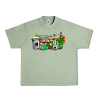 Oil Green soccer coffee cups Urban Heavy Tee - AdoDesignShop