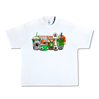 White soccer coffee cups Urban Heavy Tee - AdoDesignShop