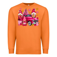 Carrot Pink christmas gnomes truck Premium Sweatshirt - NancyCooperArtShop