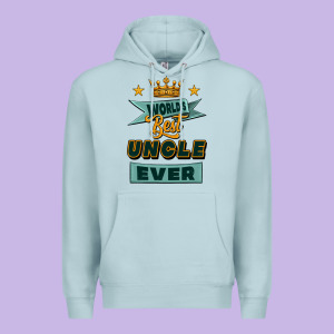 World's Best Uncle Ever Premium Hoodie Designed By Jasminsmagicworld