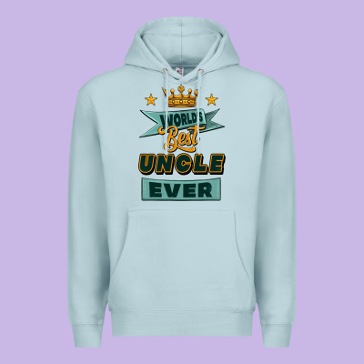 World's Best Uncle Ever Premium Hoodie Designed By Jasminsmagicworld