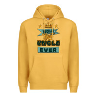 Mustard world's best uncle ever Premium Hoodie - Jasminsmagicworld