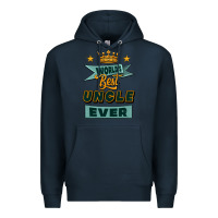 Navy world's best uncle ever Premium Hoodie - Jasminsmagicworld