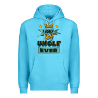 Ocean Blue world's best uncle ever Premium Hoodie - Jasminsmagicworld