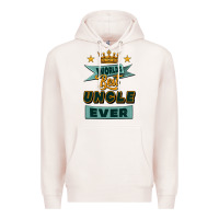 Pale Pink world's best uncle ever Premium Hoodie - Jasminsmagicworld