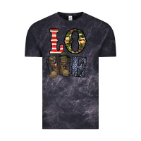 Cloud Black loce army Vintage Tee - CowhideDigitalArt