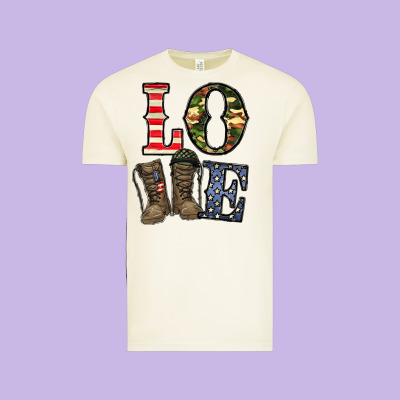 Loce Army Vintage Tee Designed By Cowhidedigitalart