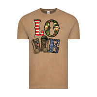 Vintage Coffee loce army Vintage Tee - CowhideDigitalArt