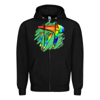 Black Hairdresser Zipper Hoodie - Jasminsmagicworld