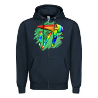 Navy Hairdresser Zipper Hoodie - Jasminsmagicworld