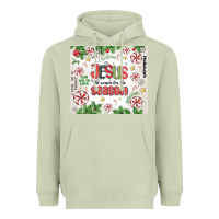 Matcha christian christmas  jesus the reason Heavyweight Hoodie - MaliasSmallBusiness