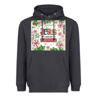 Smoke christian christmas  jesus the reason Heavyweight Hoodie - MaliasSmallBusiness