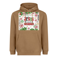 Toasted Coconut christian christmas  jesus the reason Heavyweight Hoodie - MaliasSmallBusiness