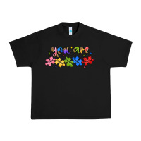 Black you are loved autism Urban Heavy Tee - JahusDesignShop