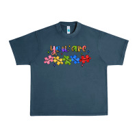 Midnight Navy you are loved autism Urban Heavy Tee - JahusDesignShop