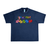 Navy you are loved autism Urban Heavy Tee - JahusDesignShop