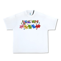 White you are loved autism Urban Heavy Tee - JahusDesignShop