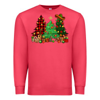 Cardinal Mexican Christmas trees Premium Sweatshirt - NancyCooperArtShop
