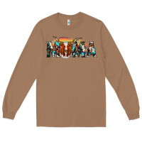Toasted Coconut longhorn mama Long Sleeve Tee - AdoDesignShop