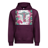 Mauve Wine lpn Urban Hoodie - TumblerDesignByShophia