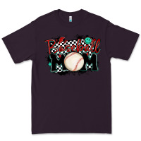 Plum baseball mom Premium Tee - MaliasSmallBusiness