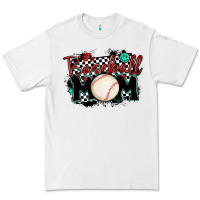 White baseball mom Premium Tee - MaliasSmallBusiness