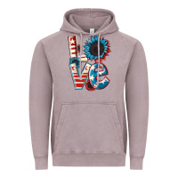 Vintage Zinc Love 4th of July Vintage Hoodie - CowGirlArtShop
