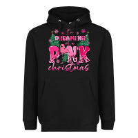 I'm Dreaming Of A Pink Christmas Flamingo Heavyweight Hoodie | Teevron