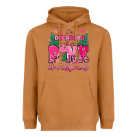 Meerkat i'm dreaming of a pink christmas flamingo Heavyweight Hoodie - MaliasSmallBusiness