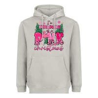 Moon Dust i'm dreaming of a pink christmas flamingo Heavyweight Hoodie - MaliasSmallBusiness