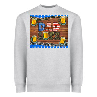 Heather Grey dad life with beers Heavyweight Sweatshirt - HRA Design Shop