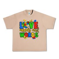 Burro love needs no words Urban Heavy Tee - JahusDesignShop