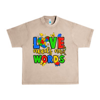 French Oak love needs no words Urban Heavy Tee - JahusDesignShop