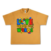 Peanut Butter love needs no words Urban Heavy Tee - JahusDesignShop